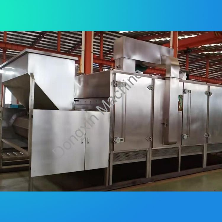 Conveyor belt continuous baking and cooling integrated machine