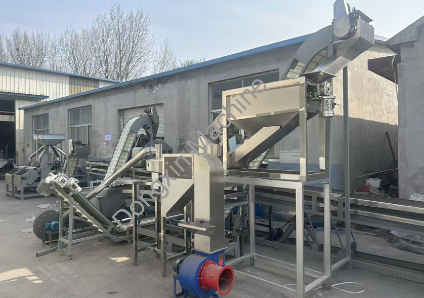 Cashew Nut Shelling Line Completed and Ready for Shipment to Cambodia